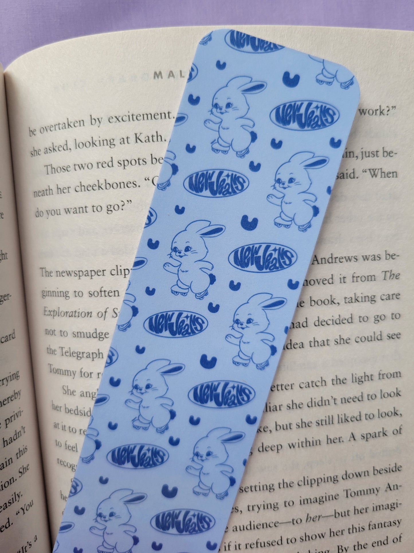 New Jeans double sided Bookmark