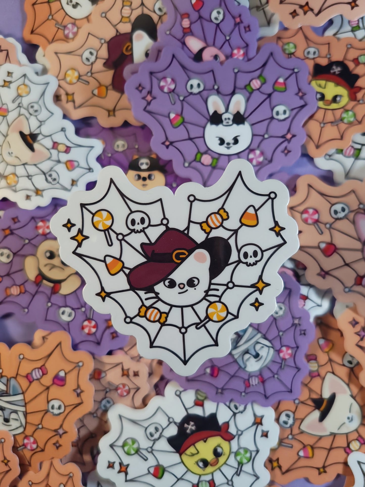 Halloween Skzoo Hearts Stickers