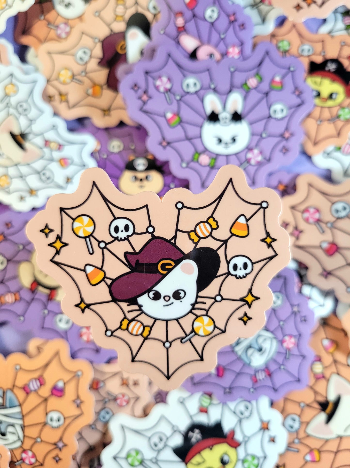 Halloween Skzoo Hearts Stickers